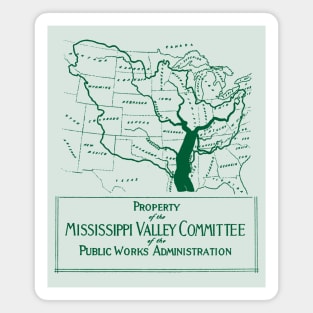 1933 Mississippi Valley Committee Magnet